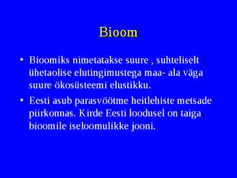 Biosfäär #7