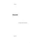 Keemia referaat-Alkoholid