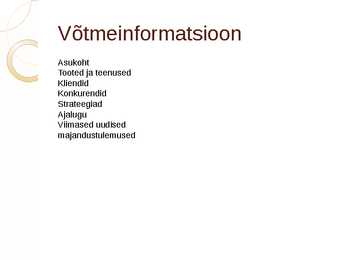 Tööintervjuu pp esitlus #3