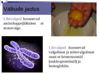 Organismide keemiline koostis #27