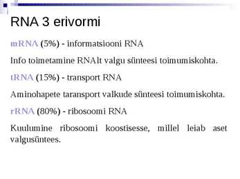 Organismide keemiline koostis #38