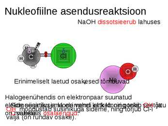 Nukleofiilneasendusreaktsioon #2