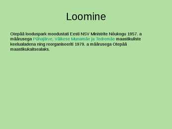 Otepää looduspark #2