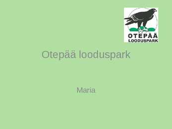 Otepää looduspark