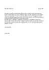 Formal letter - about suicideterrorism lecture