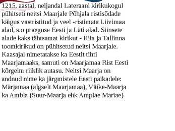 Neitsi Maarja -pühak ja legend #3