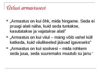 Armastus-Powerpoint #12