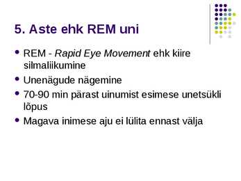 Psühholoogia ettekanne-uni #4