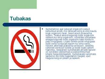 Rasedus ja tervislik eluviis #9