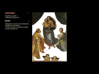 Sixtuse madonna - Pildianalüüs #24
