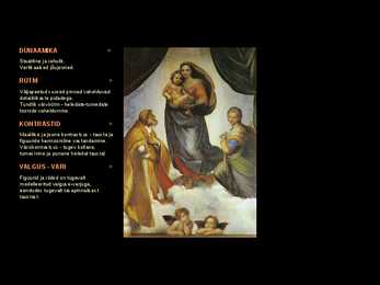 Sixtuse madonna - Pildianalüüs #29