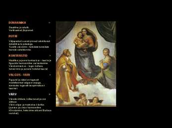 Sixtuse madonna - Pildianalüüs #35