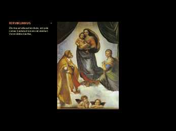 Sixtuse madonna - Pildianalüüs #36