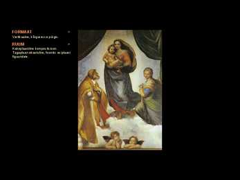 Sixtuse madonna - Pildianalüüs #8