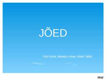 Jõed - slideshow