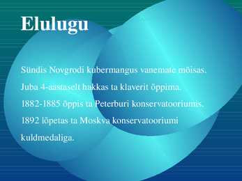 Sergei Rahmaninov powerpoint #3