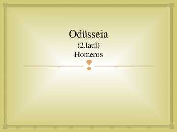 Odüsseia 2-laul