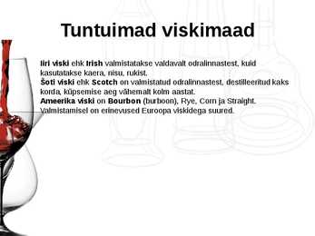 Viski powerpoint esitlus #5