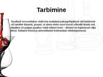 Viski powerpoint esitlus #7