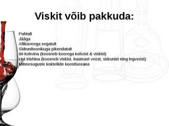 Viski powerpoint esitlus #8