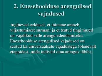 D-Orem i enesehoolduseteooria #17