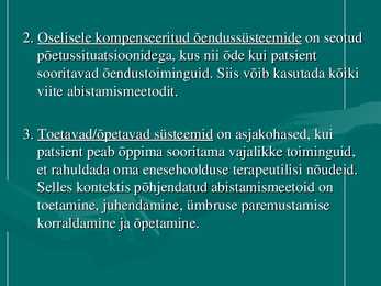 D-Orem i enesehoolduseteooria #25