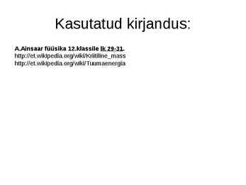 TUUMAENERGIA PPT #19