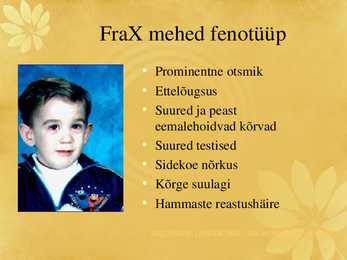 Fragiilne X sündroom #11