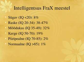 Fragiilne X sündroom #18