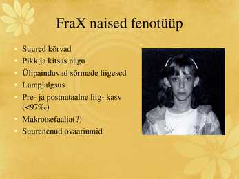 Fragiilne X sündroom #21