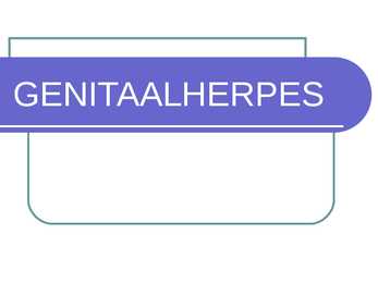 Genitaalherpes
