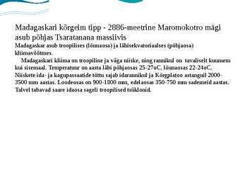 Madagaskar-powerpoint #5