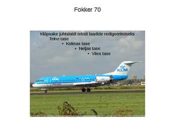 Lennukid ja nende tehnilised näitajad #57