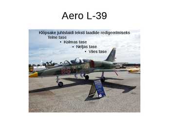 Lennukid ja nende tehnilised näitajad #7