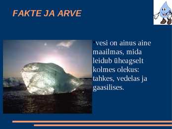 Vesi meie ümber #3