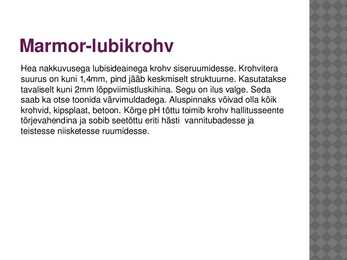 Looduslikud krohvid #5