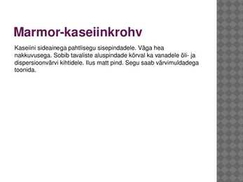 Looduslikud krohvid #7