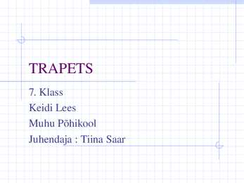 Trapetsi definitsioon-joonis