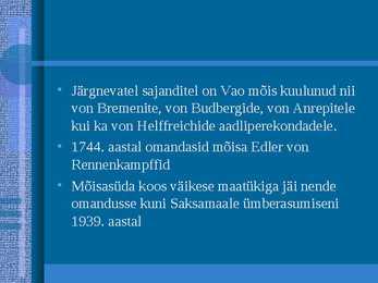 Vao mõis #5