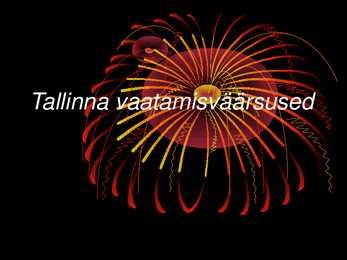 Tallinna vaatamisväärsused