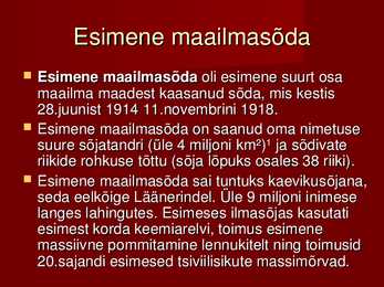 Esimese Maailmasõja väejuhid #2