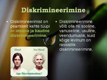 Rassism - perekonnaõpetuse esitlus #4