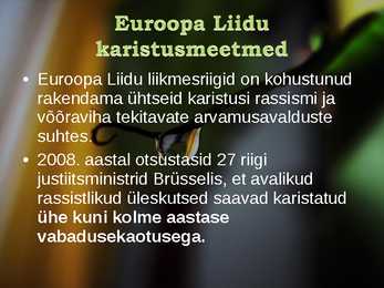 Rassism - perekonnaõpetuse esitlus #9
