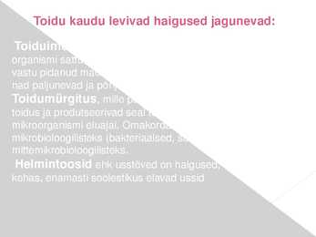 Haigustekitajad #3