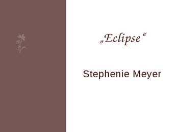 Eclipse book presentation