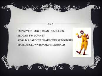 McDonald s presentation #4