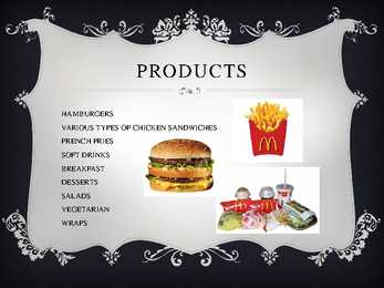 McDonald s presentation #7