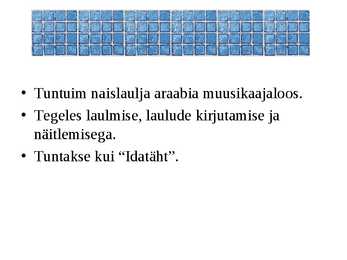 Powerpointi esitlus Egiptuse muusikaajaloost #14