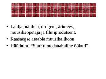 Powerpointi esitlus Egiptuse muusikaajaloost #18