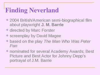 -Finding Neverland- #2